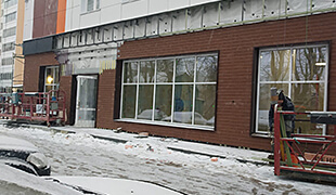 г. Пермь. Овчинникова 19, жилой дом (плитка 300мм)