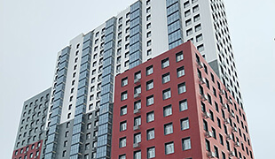 Казань, ЖК Смородина, ул. Стадионная д.1, (плитка 300мм)