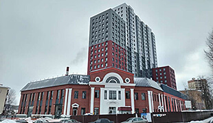 Казань, ЖК Смородина, ул. Стадионная д.1, (плитка 300мм)